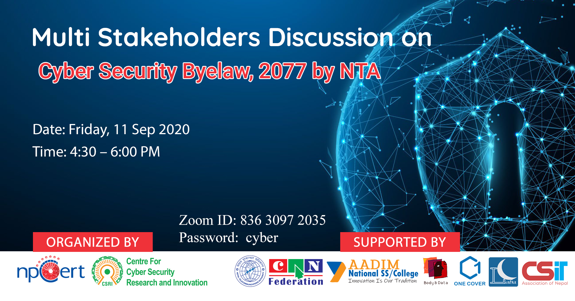 Multi-Stakeholder Discussion on NTA Cyber Security Byelaw 2077 (2020)